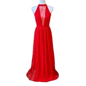 Express Lace Maxi Dress